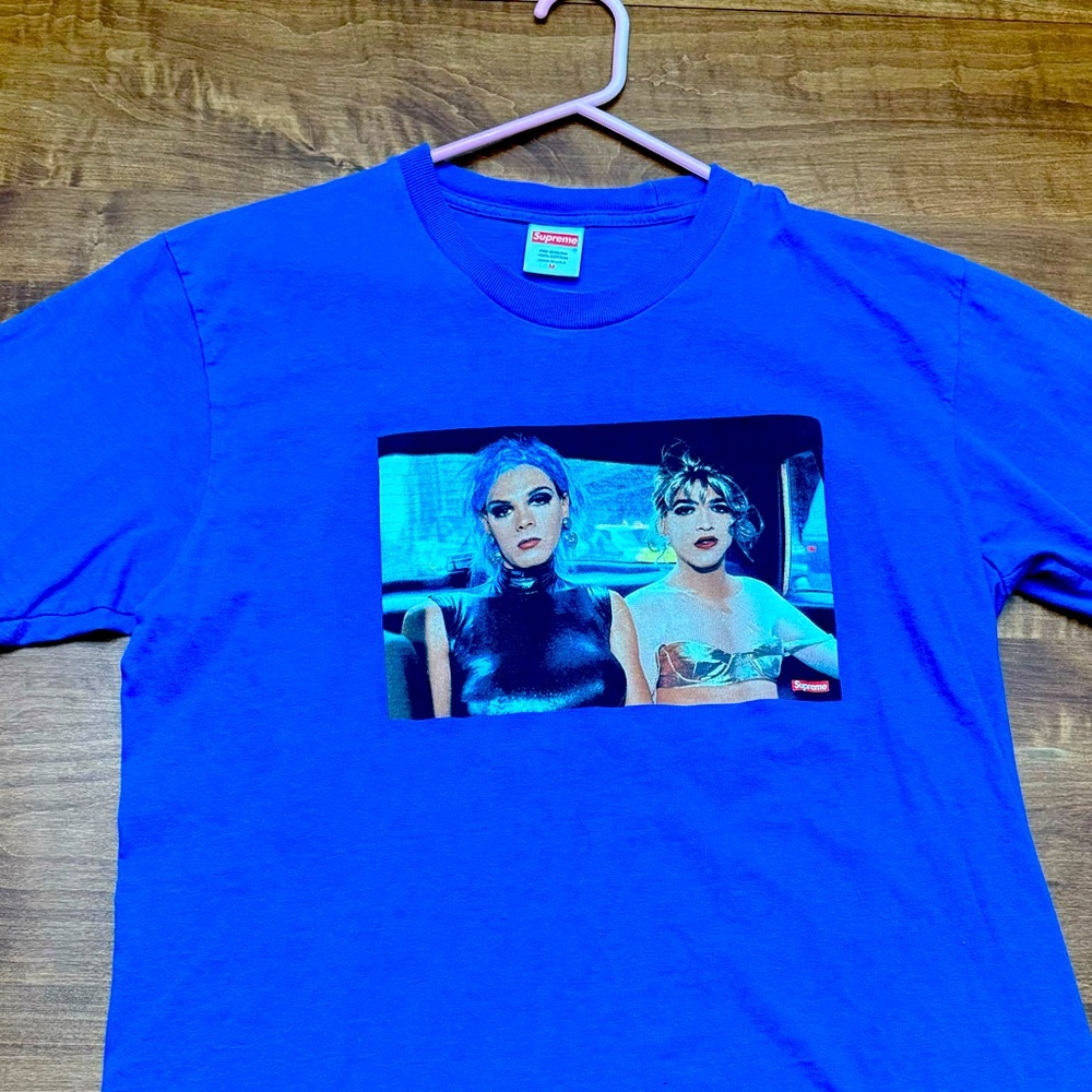Supreme Graphic Tee - Blue
